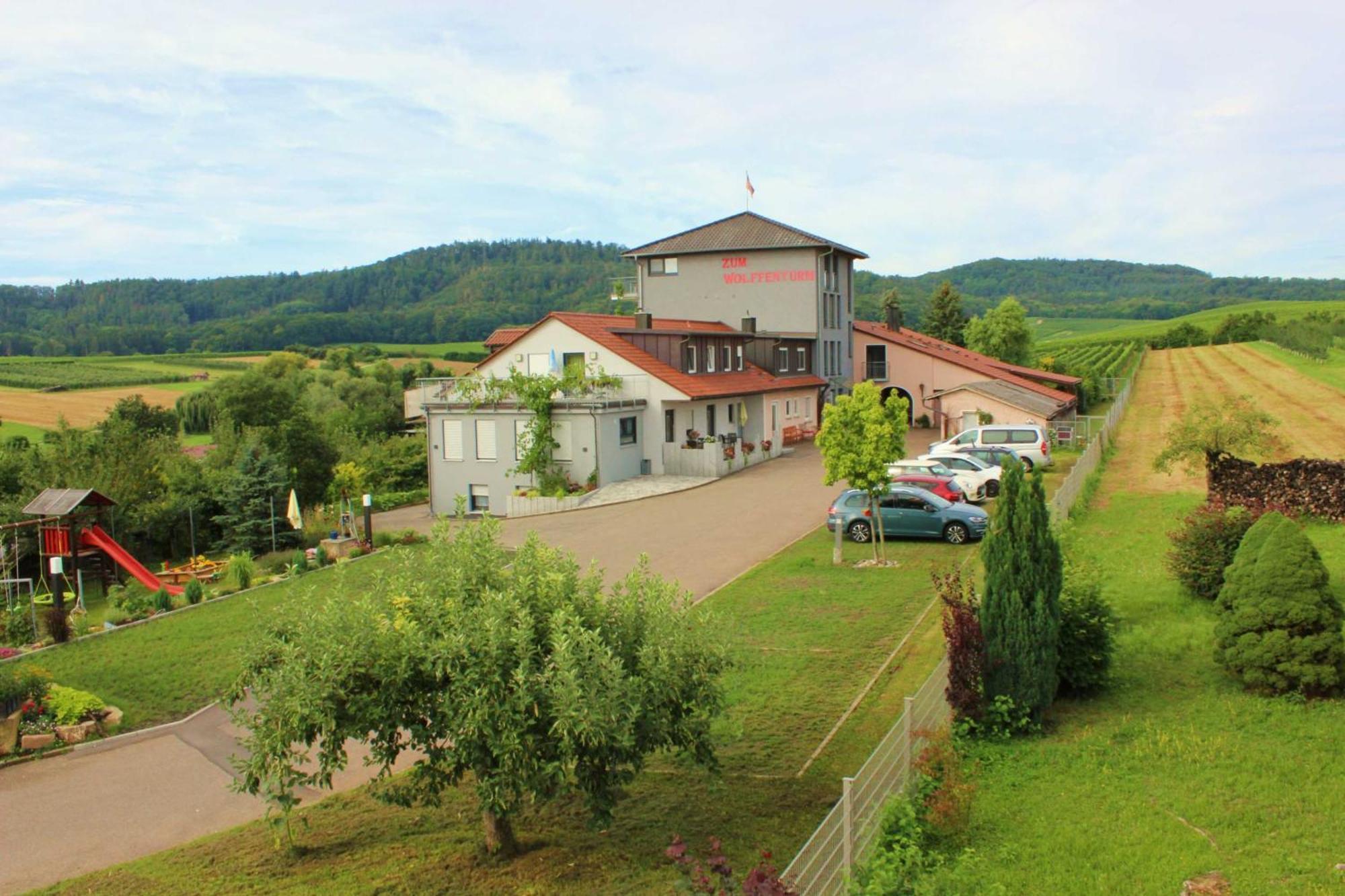 Gaestehaus Zum Wolffenturm Lehrensteinsfeld Buitenkant foto
