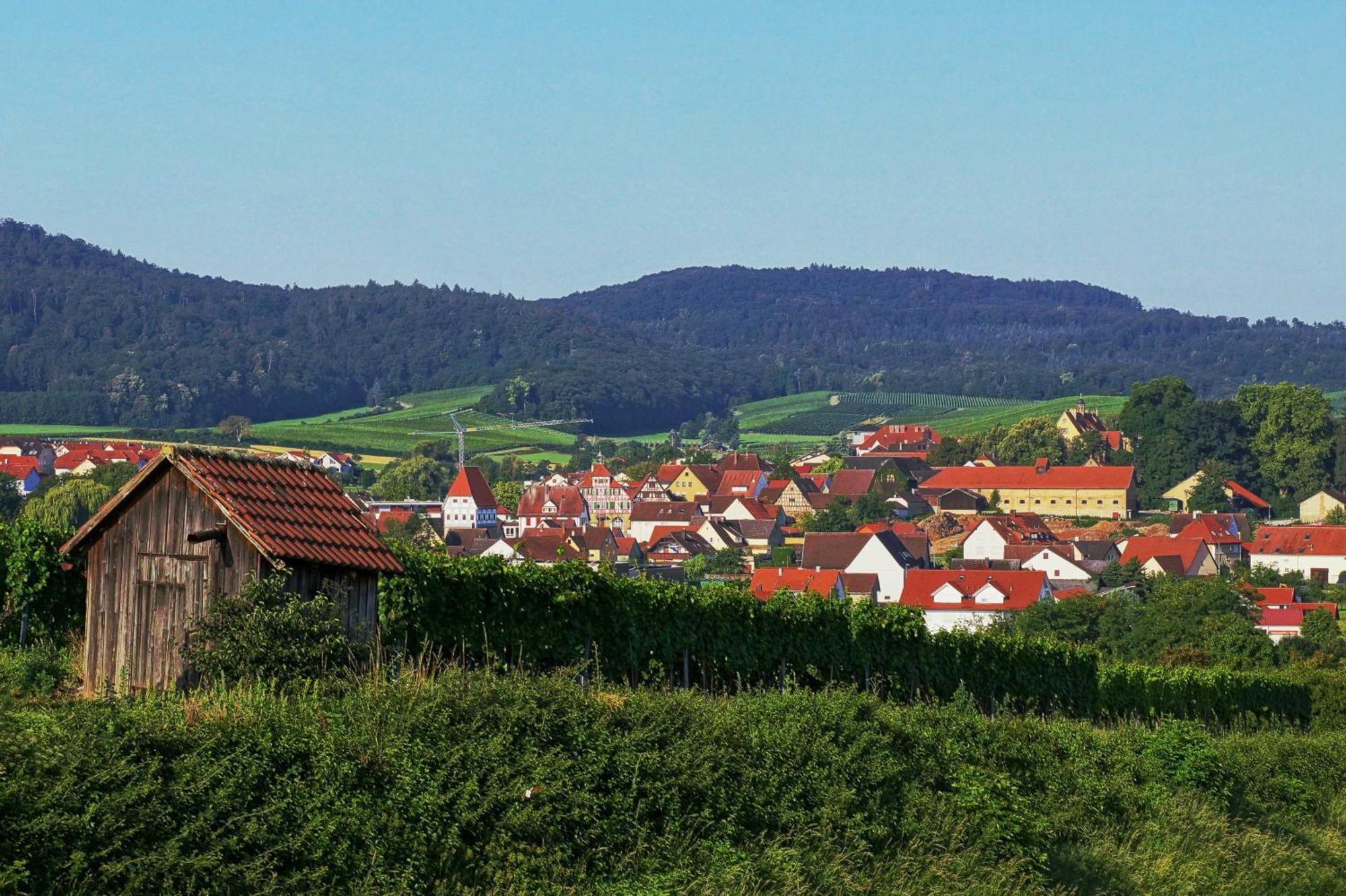 Gaestehaus Zum Wolffenturm Lehrensteinsfeld Buitenkant foto